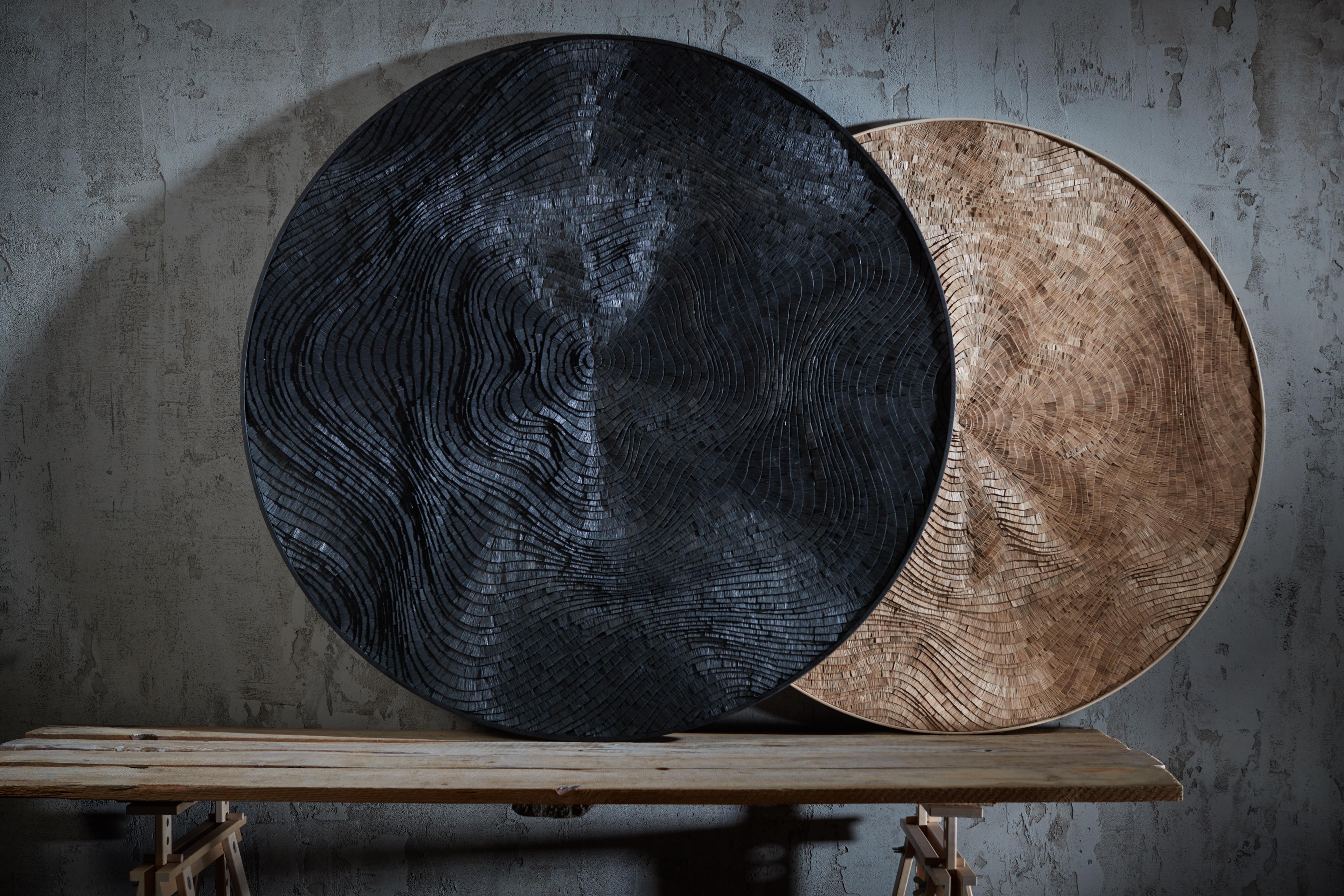 Birch Natural Kolo Wall Decoration by TOR-Design For Sale