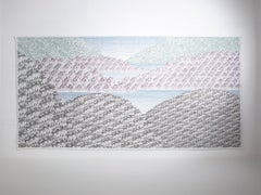 Paysage naturel "Arazzo" par Enzo Mari et Elio Mari pour Interflex, Italie, 1993