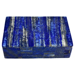 Natural Lapis Lazuli Box Beech Forest 1