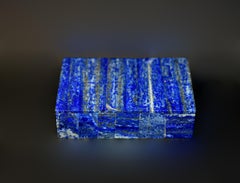 Boîte lapis-lazuli naturel