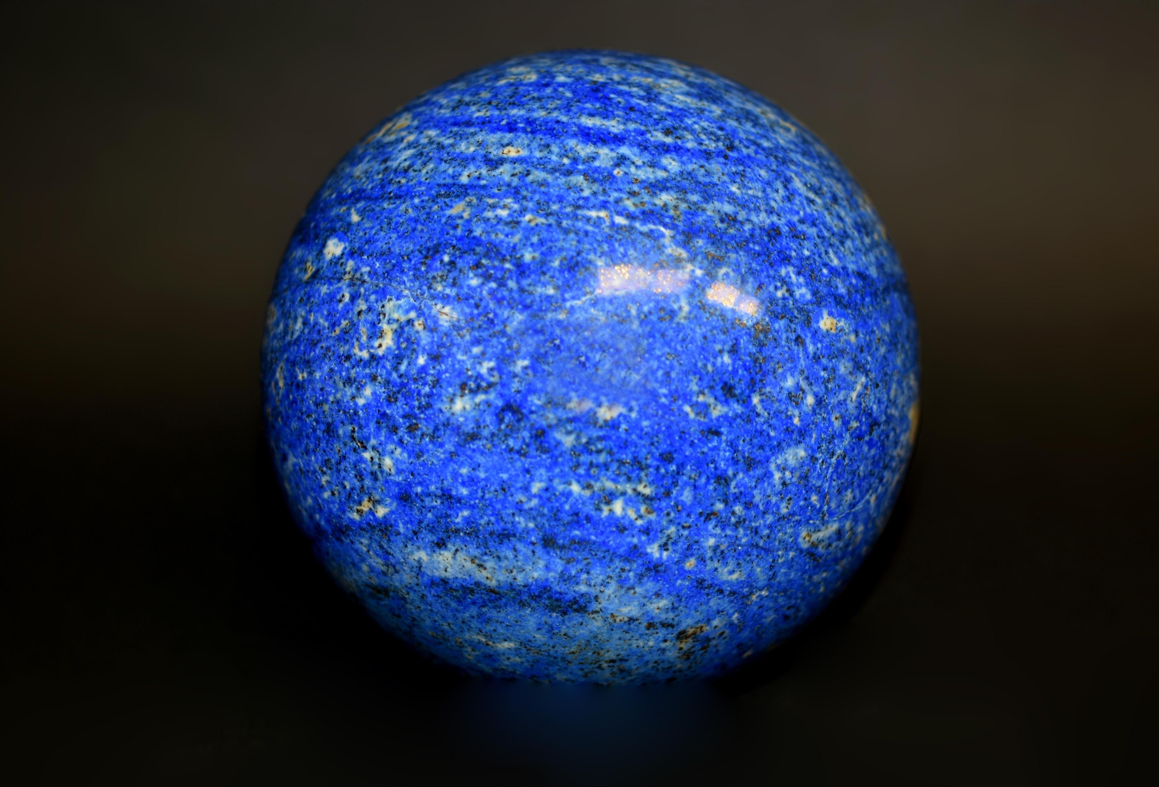 Natural Lapis Lazuli Sphere Galaxy 19 lb 7