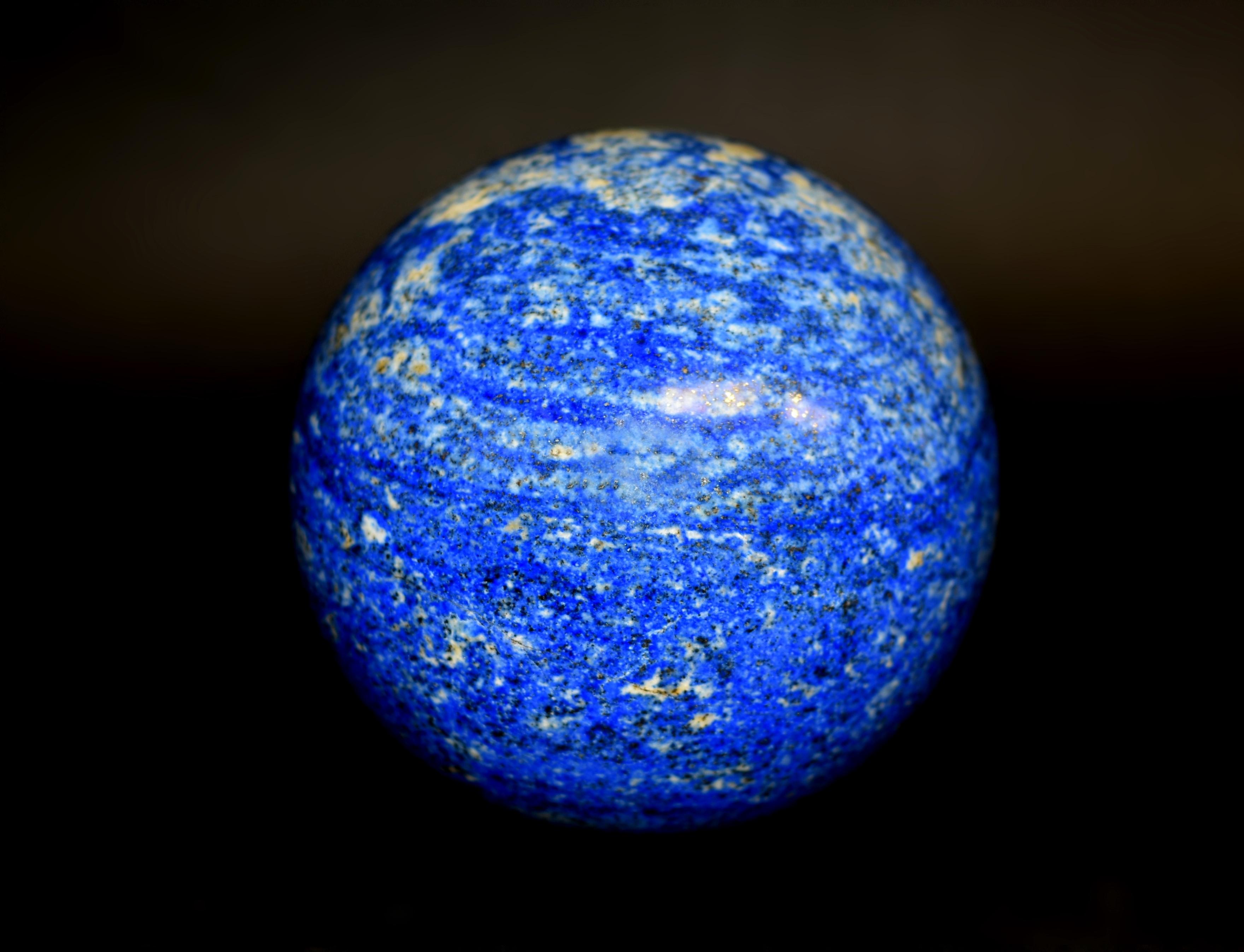 Natural Lapis Lazuli Sphere Galaxy 19 lb 7