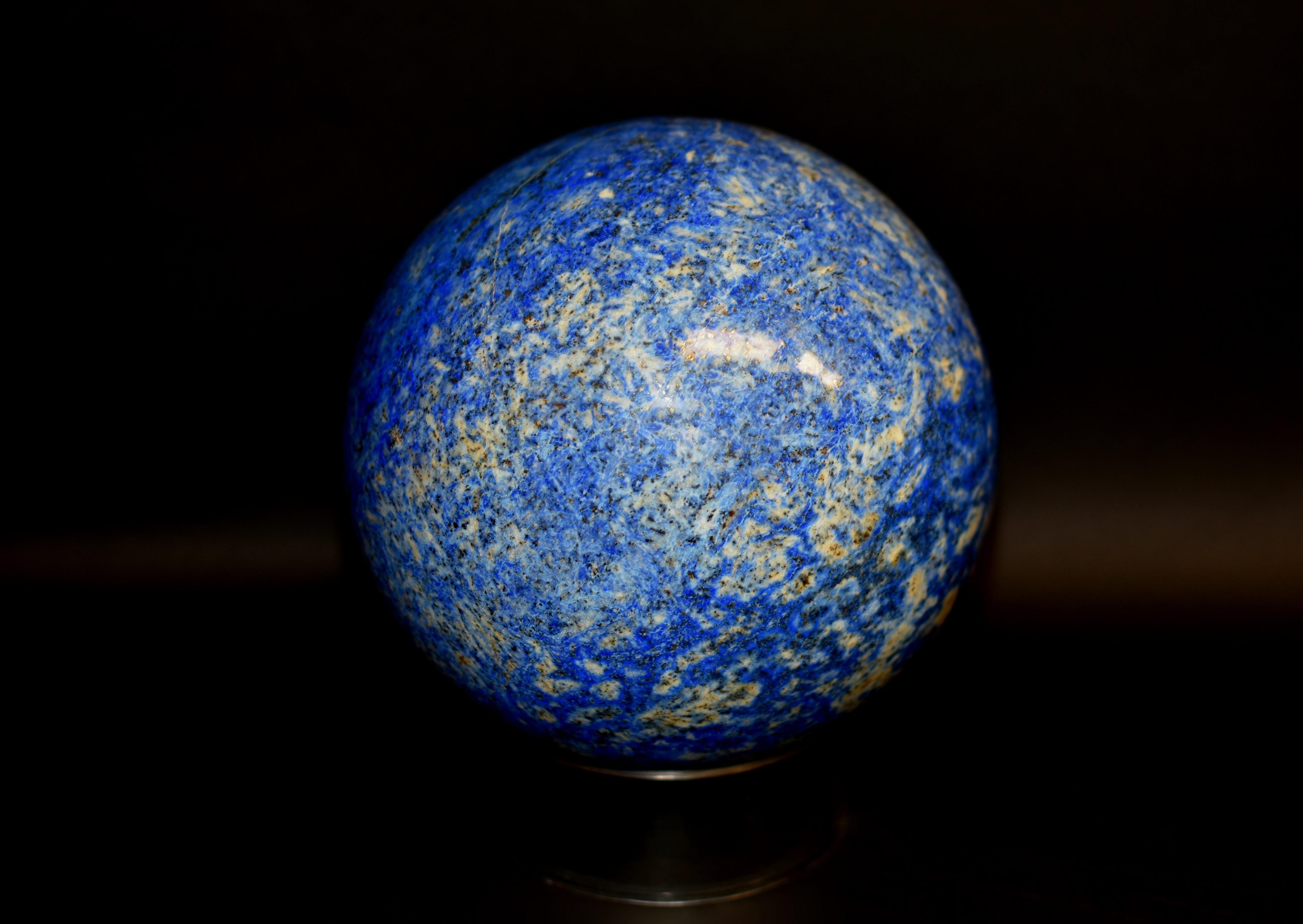 Natural Lapis Lazuli Sphere Galaxy 19 lb 7