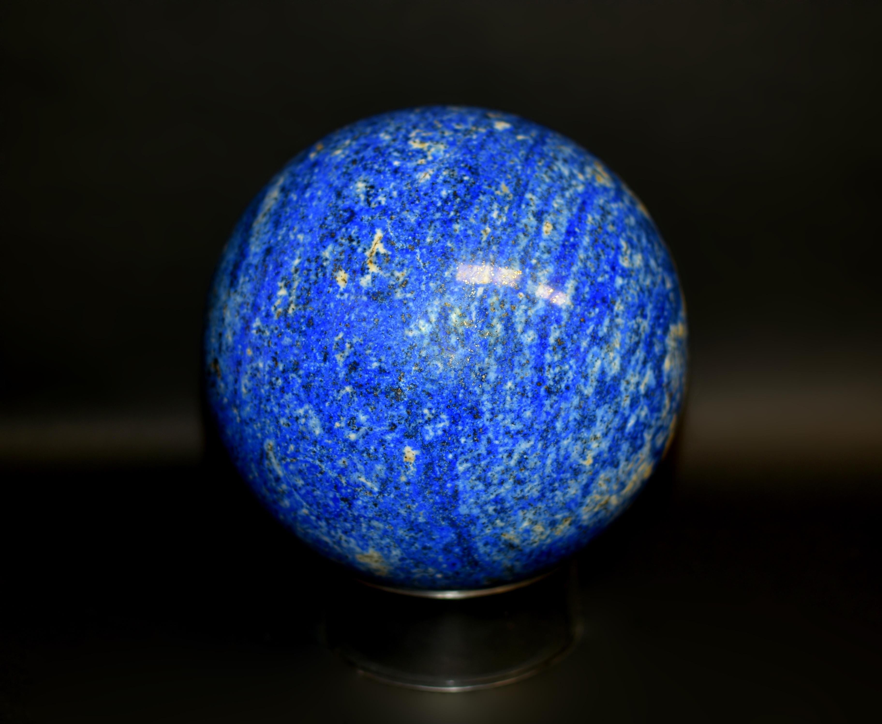Natural Lapis Lazuli Sphere Galaxy 19 lb 7
