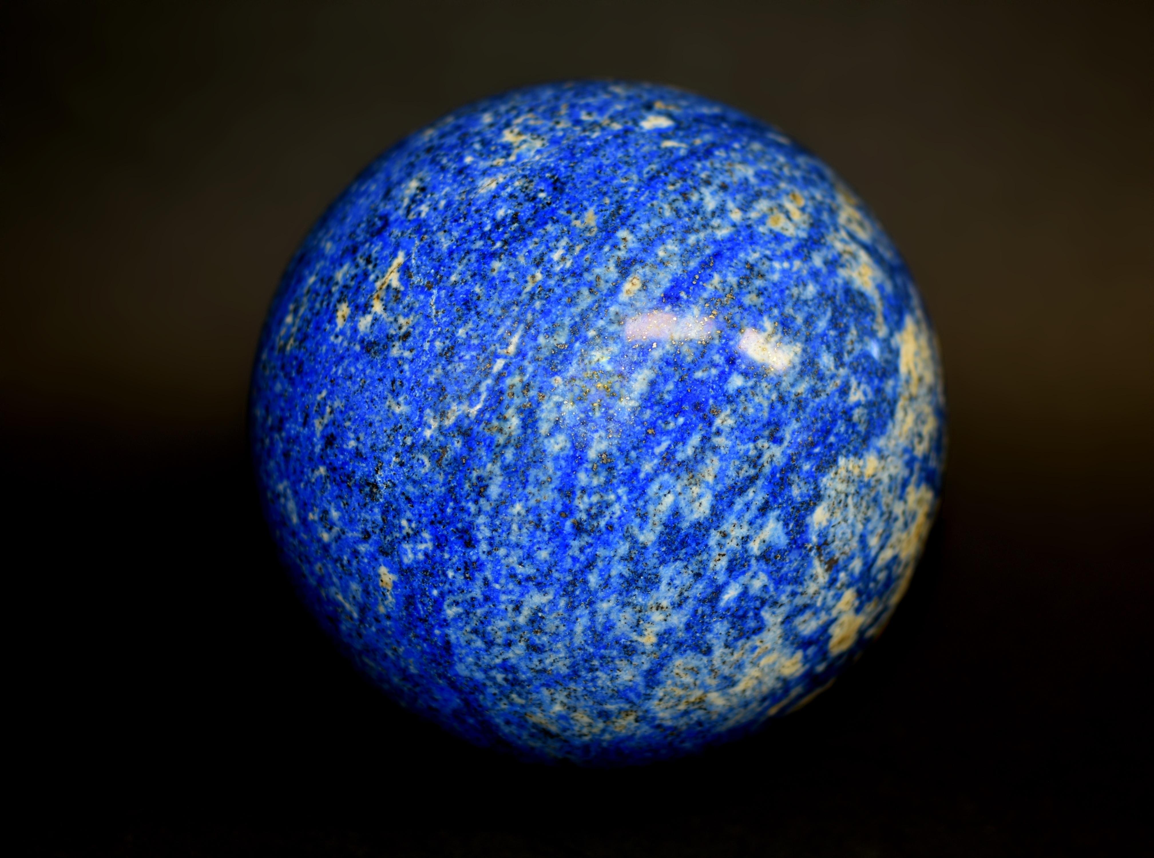 Natural Lapis Lazuli Sphere Galaxy 19 lb 7
