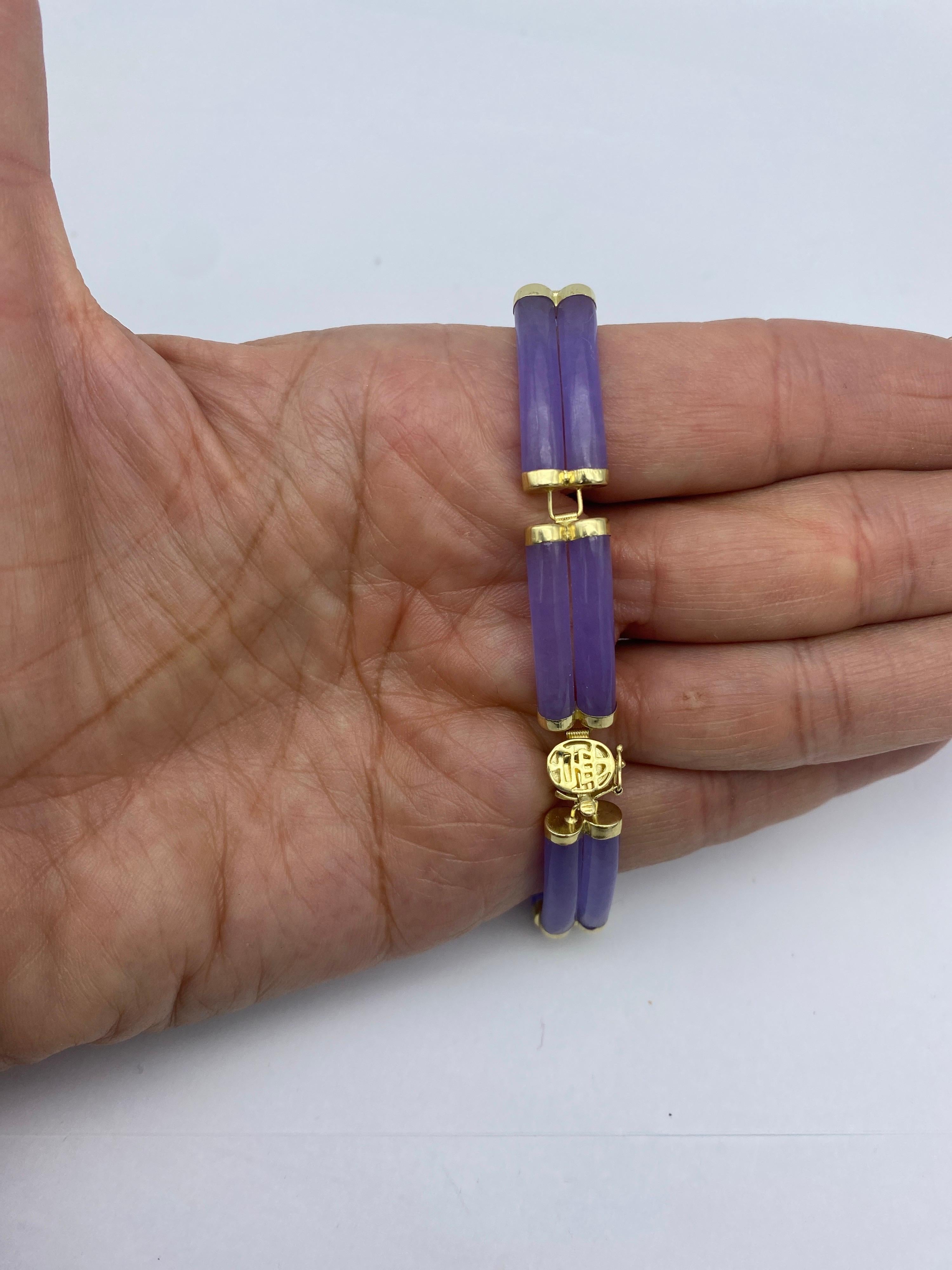 jade and gold bracelet