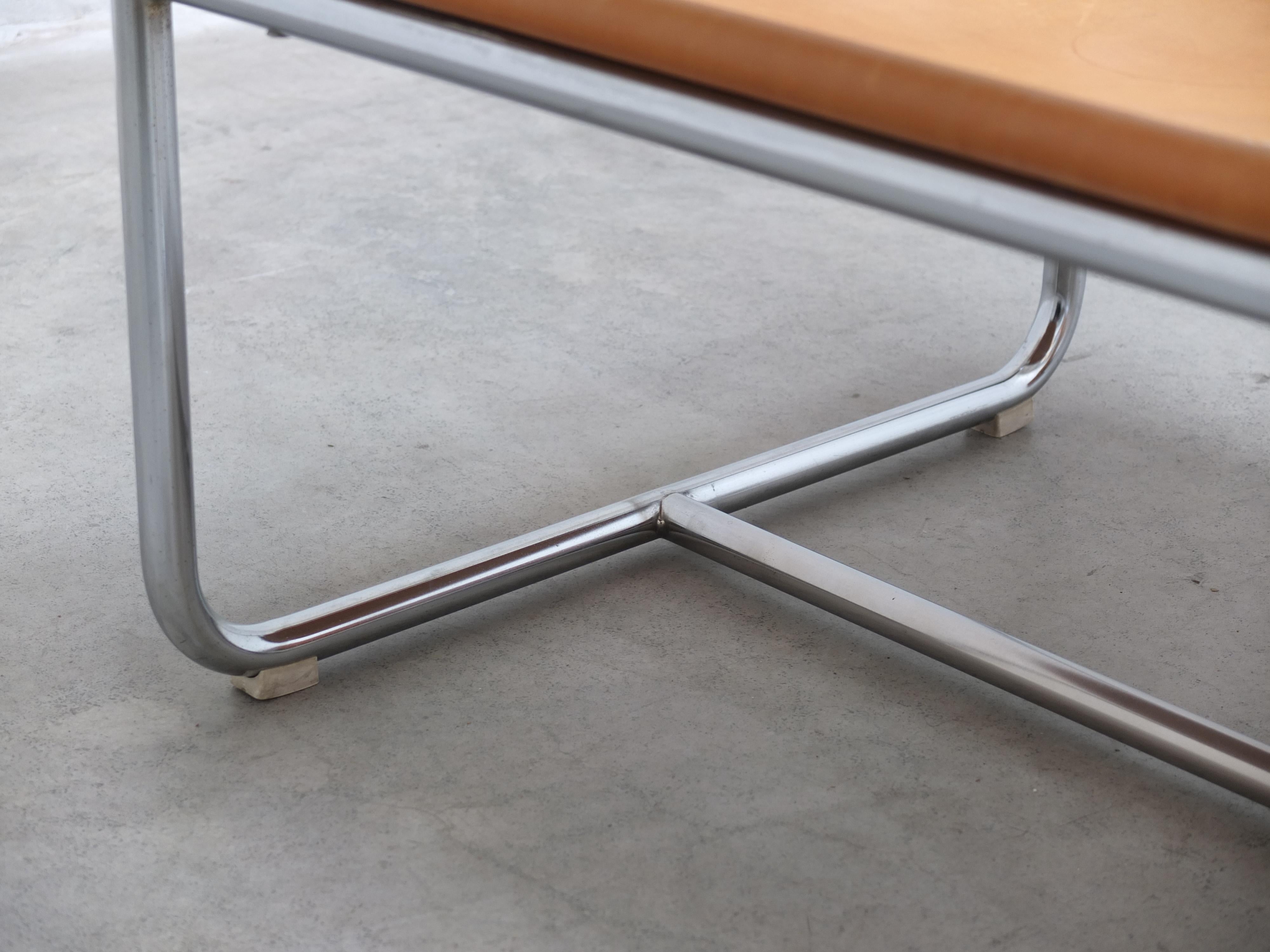 Loungesessel „Amiral“ aus Naturleder von Karin Mobring für IKEA, 1969 im Angebot 11