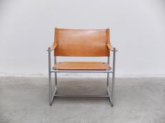 Natural Leather 'Amiral' Lounge Chair by Karin Mobring for IKEA, 1969