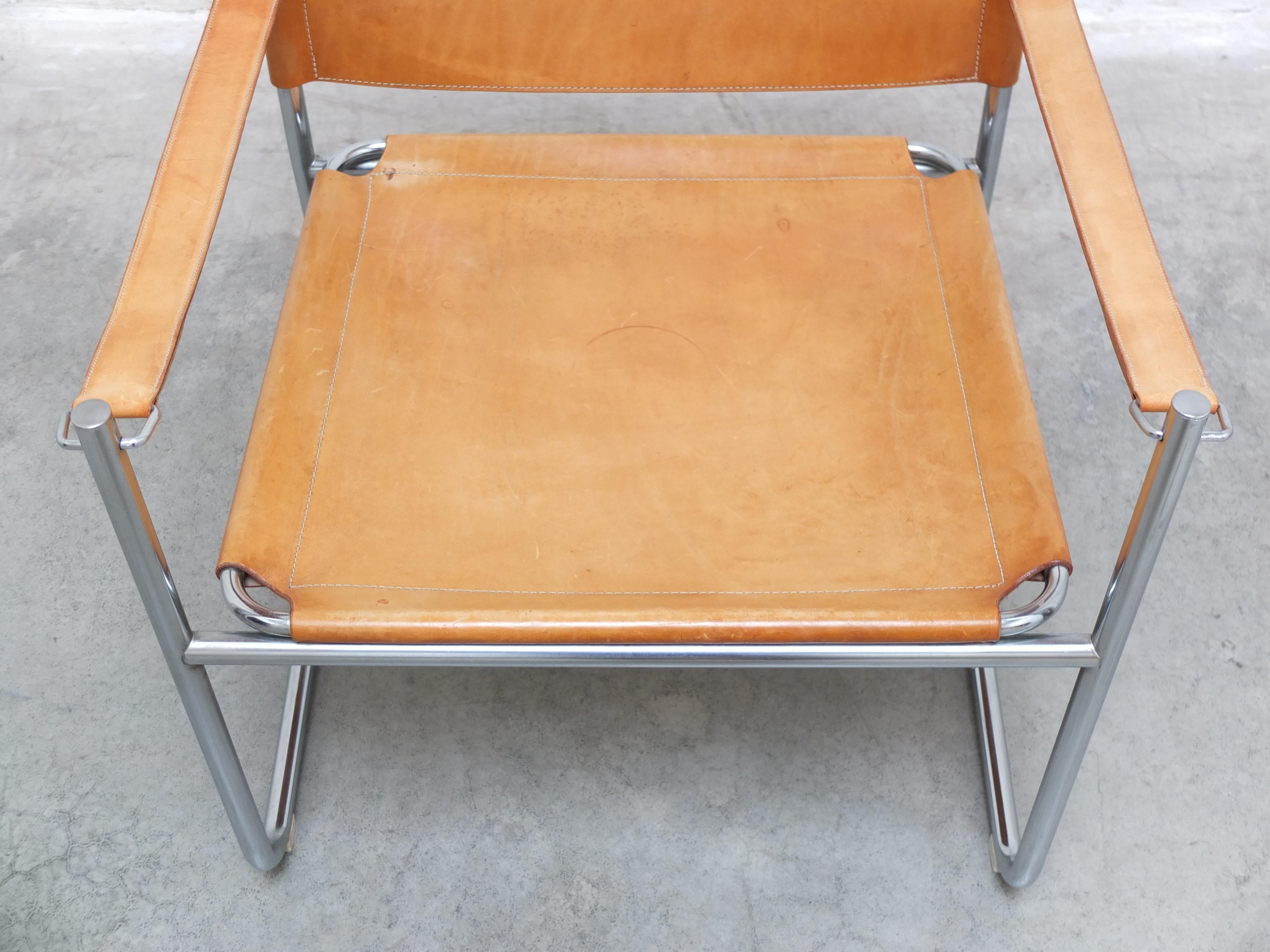 Loungesessel „Amiral“ aus Naturleder von Karin Mobring für IKEA, 1969 (20. Jahrhundert) im Angebot