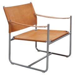 Natural Leather 'Amiral' Lounge Chair by Karin Mobring for IKEA, 1969