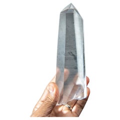 Natural Lemurian Quartz Crystal from Brazil (1.2 lbs)