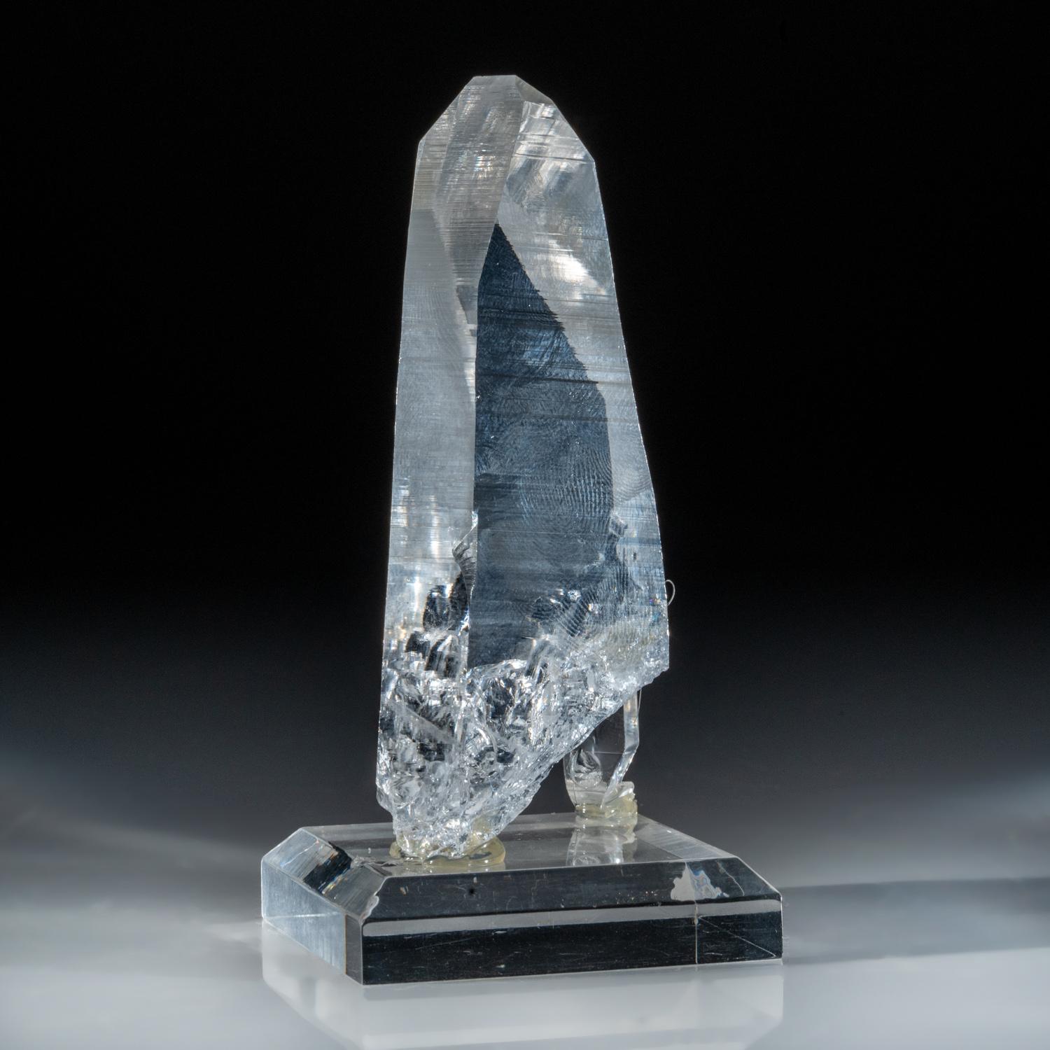 Natural Lemurian Quartz Crystal from Brazil In New Condition For Sale In New York, NY