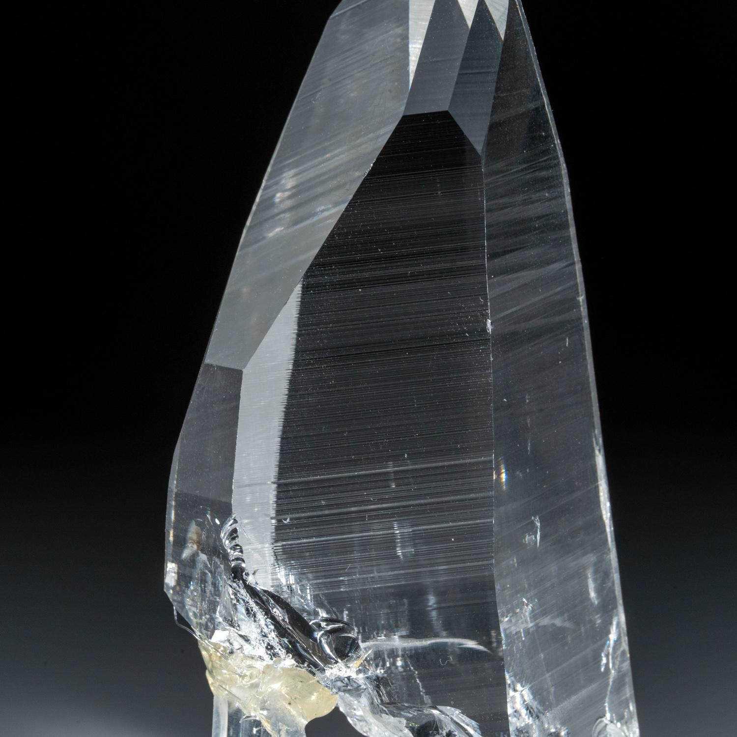 Natural Lemurian Quartz Crystal from Brazil For Sale 1