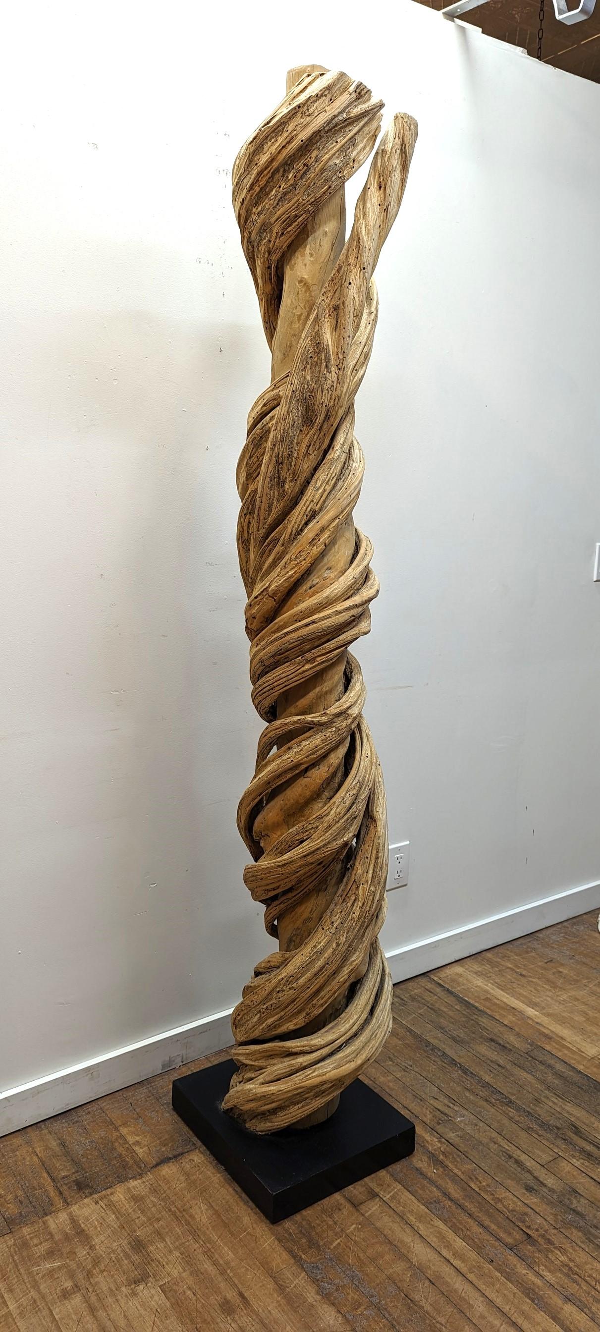 Natural Liana Vine-Skulptur aus Natur  im Zustand „Gut“ im Angebot in New York, NY