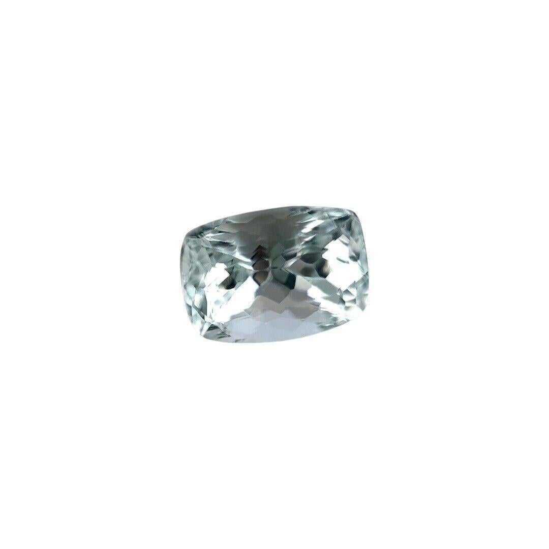 Natural Light Blue Aquamarine 2.84ct Fancy Cushion Cut Loose Gem 9.7x6.8mm

Natural Light Blue Aquamarine Gemstone.
2.84 Carat with a beautiful light blue colour and excellent clarity. A very clean gem. Also has an excellent fancy cushion cut with
