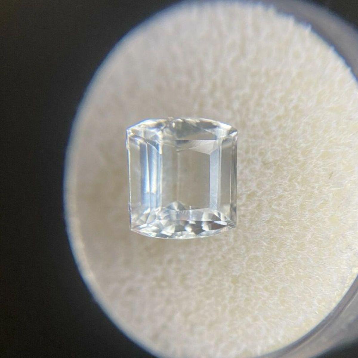 Natürlicher hellblauer Aquamarin 3,43 Karat Fancy Cushion Cut Loser Edelstein im Angebot 2