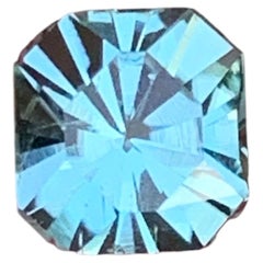Natural Light Blue Precision Cut Tourmaline Gemstone for Jewellery 6mm