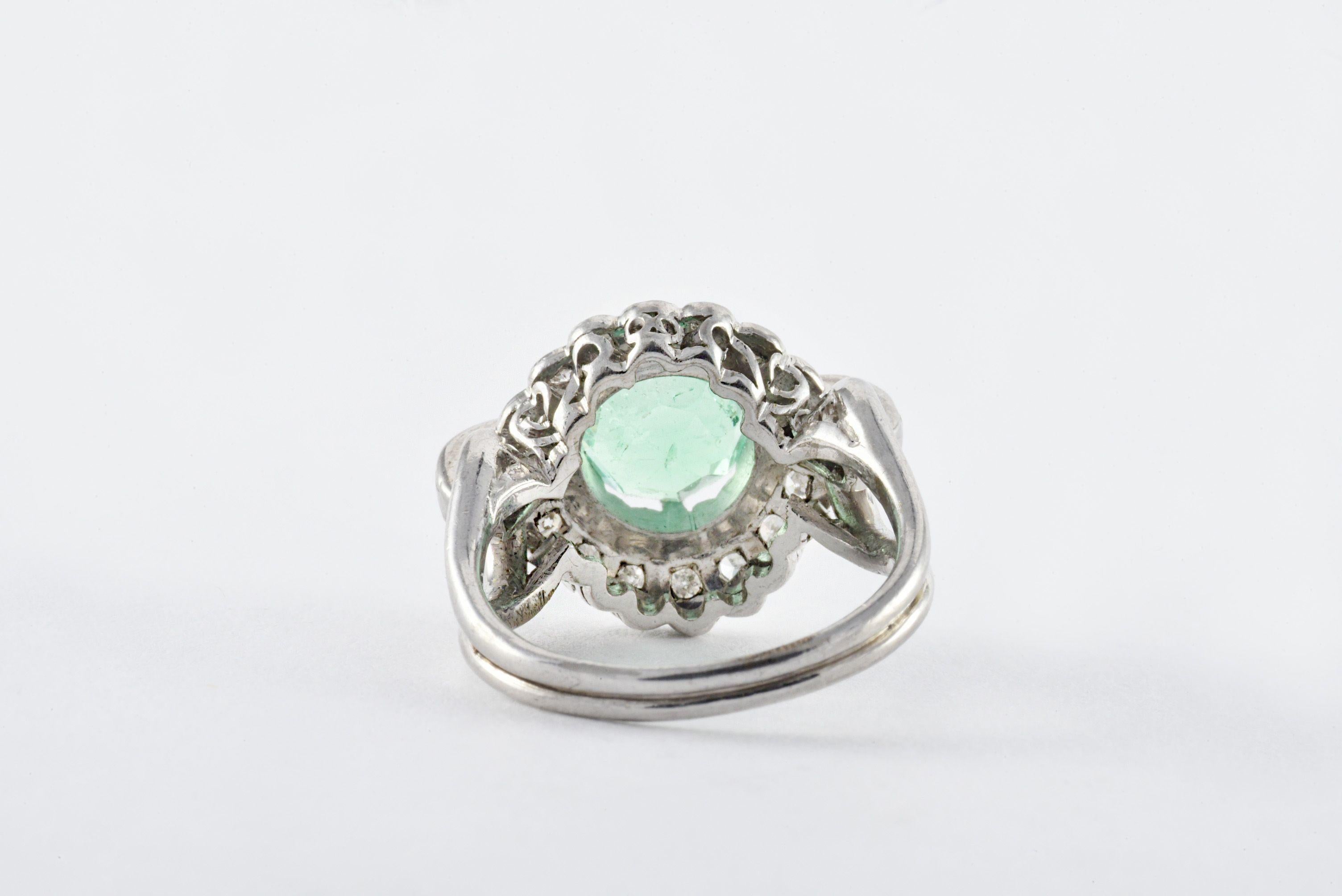 light emerald ring
