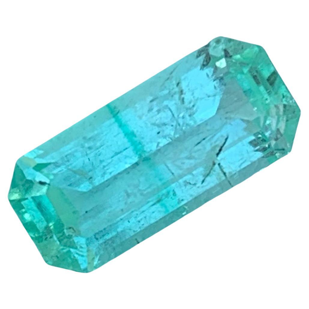 Natural Light Green Emerald Gemstone, Gem for Pendant, Afghan Emerald 2.50 Cts