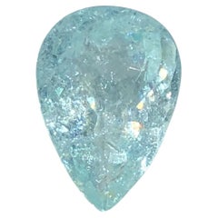 Natural Light Neon Blue Paraiba Tourmaline Pear Cut 3.19 Carats Loose Gemstone