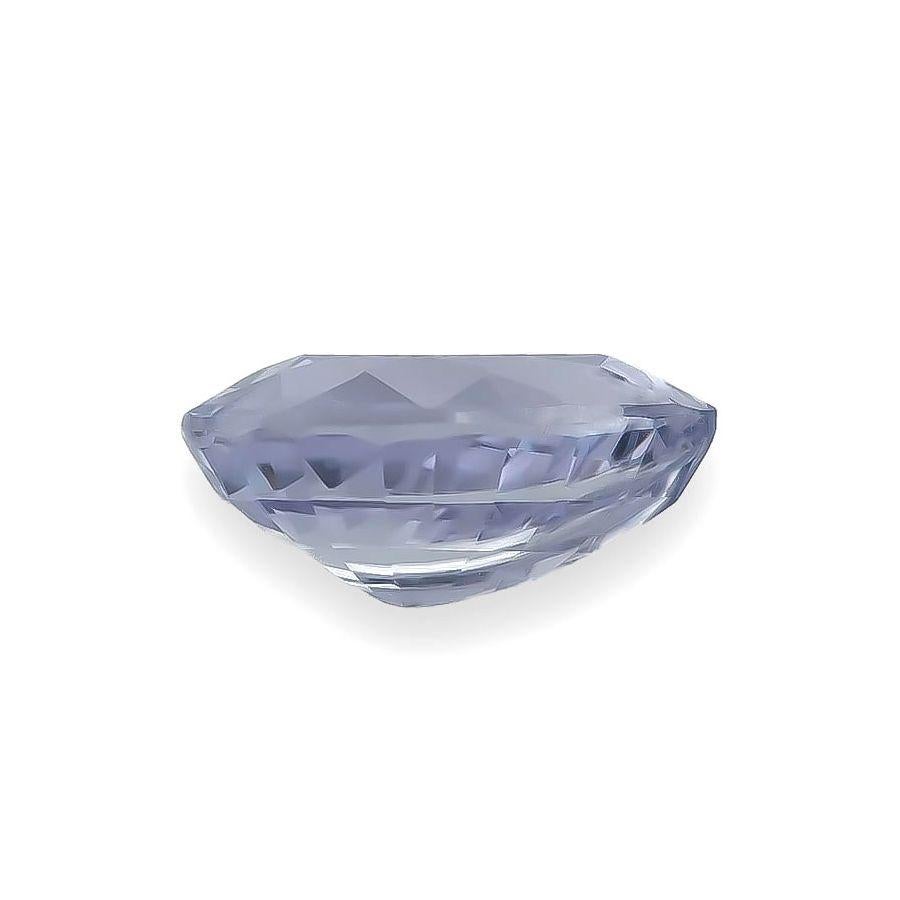 Zaffiro naturale di colore viola chiaro 2,09 carati / JUPITERGEM In condizioni Nuovo in vendita a Los Angeles, CA