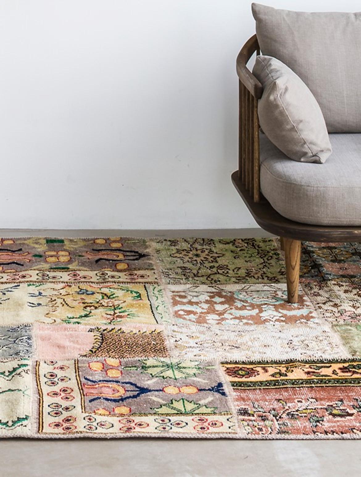 Natural Light Vintage Carpet by Massimo Copenhagen In New Condition For Sale In Geneve, CH