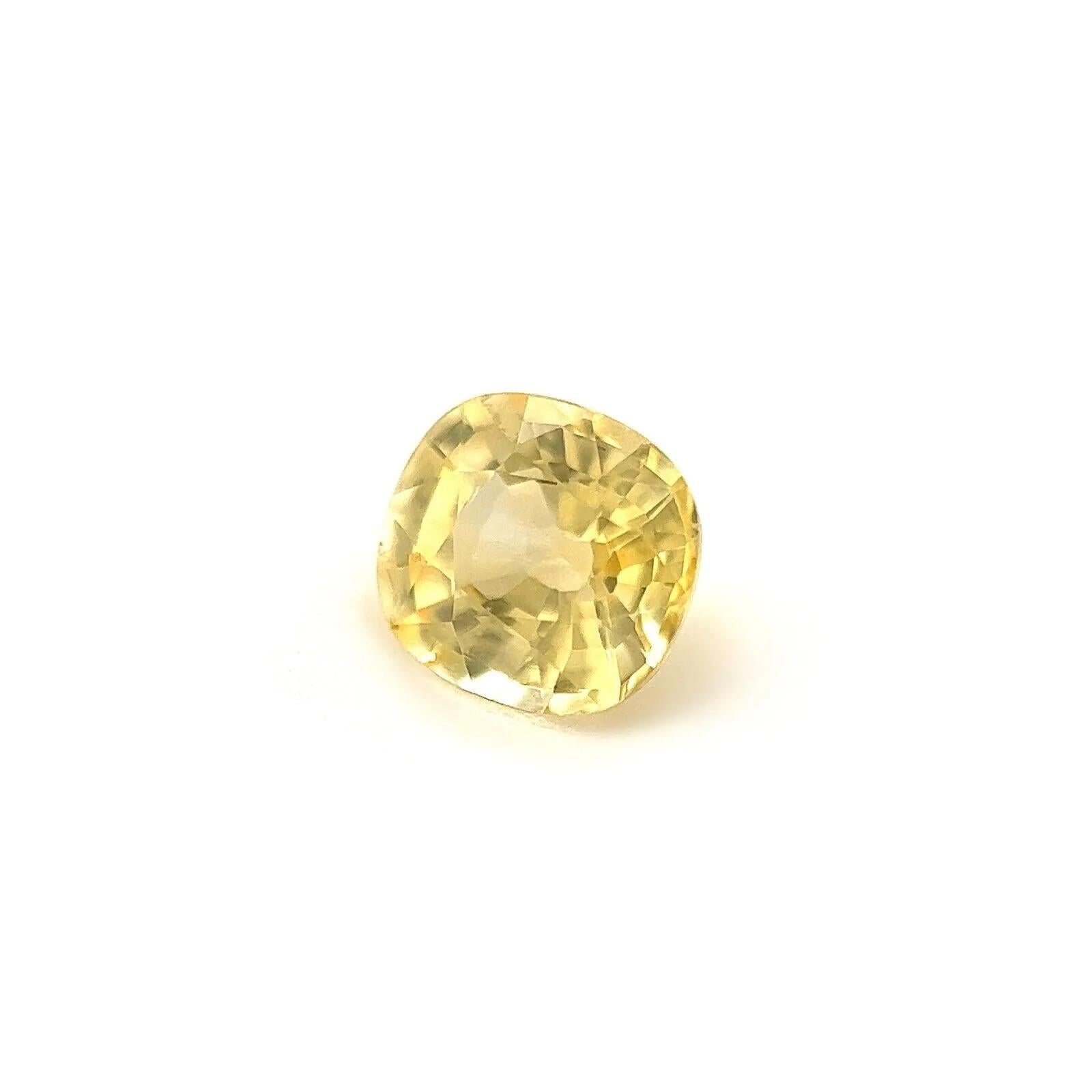 light yellow gemstone