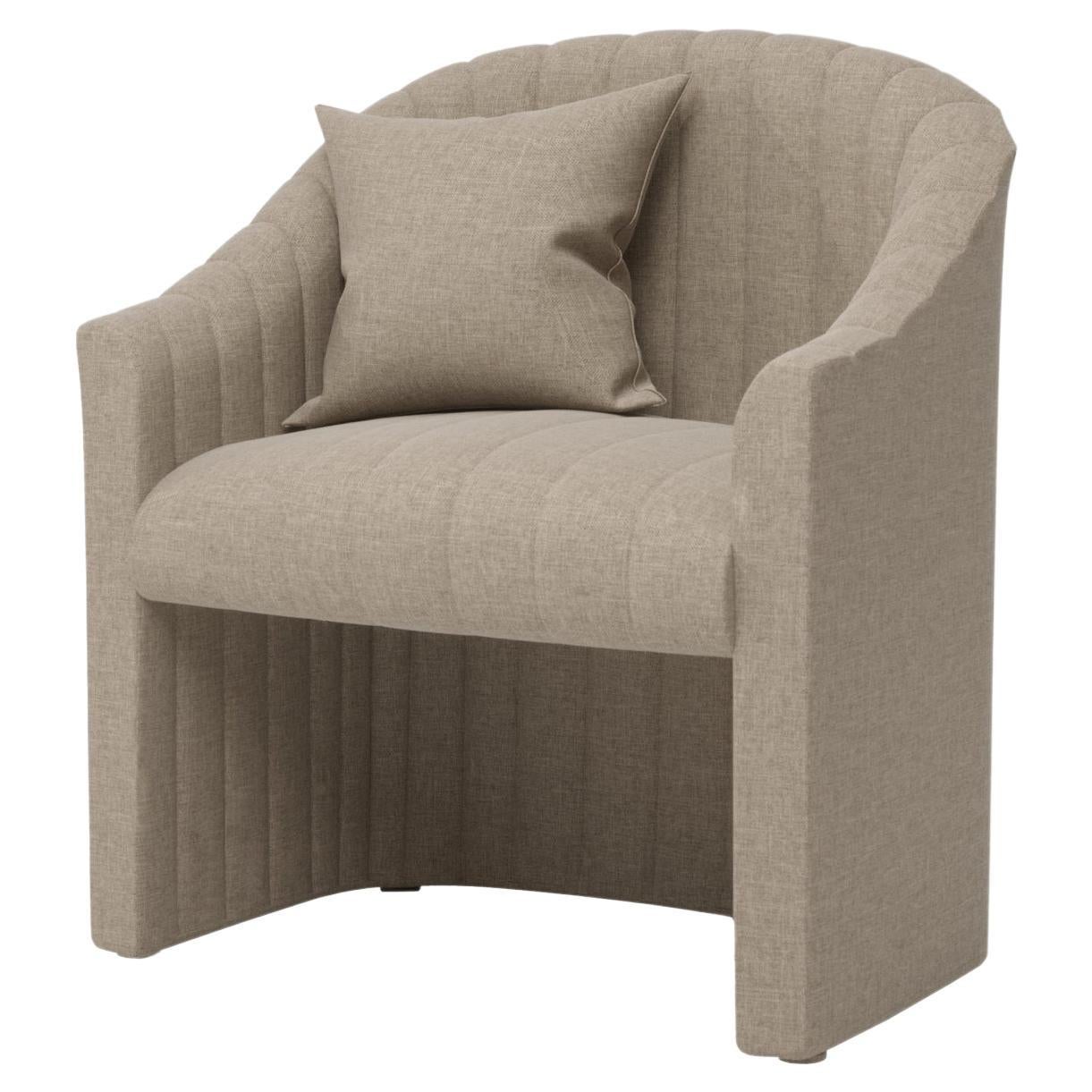Interlude Home Louis Chair, Walnut