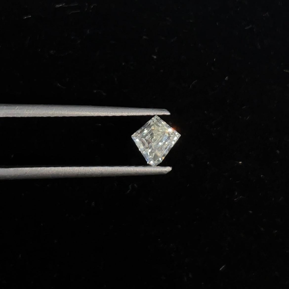 Natürlicher loser 0,48 J VSI Diamant im Kite-Schliff (Kiteschliff) im Angebot