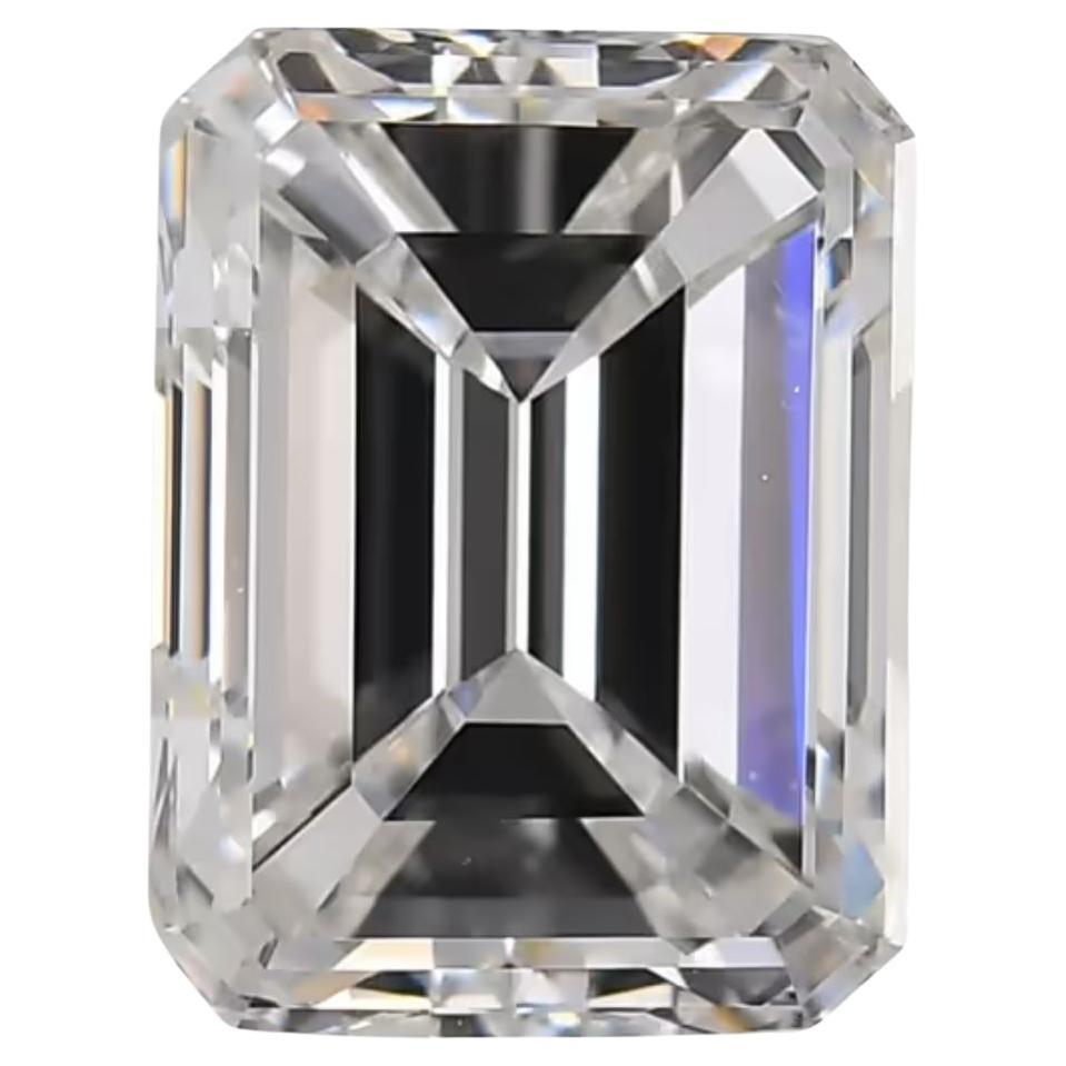 Natural Loose 0.52 J VS2 Emerald Cut Diamond
