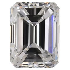 Diamante natural suelto 0,52 J VS2 talla esmeralda
