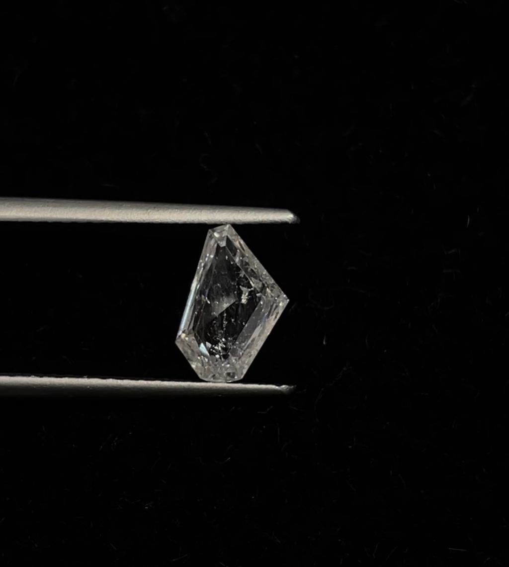 Natürlicher loser 0.91 H I1 achteckiger Diamant (Achteckschliff) im Angebot