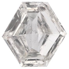 Diamant naturel non serti de 1,00 carat de forme hexagonale F I1