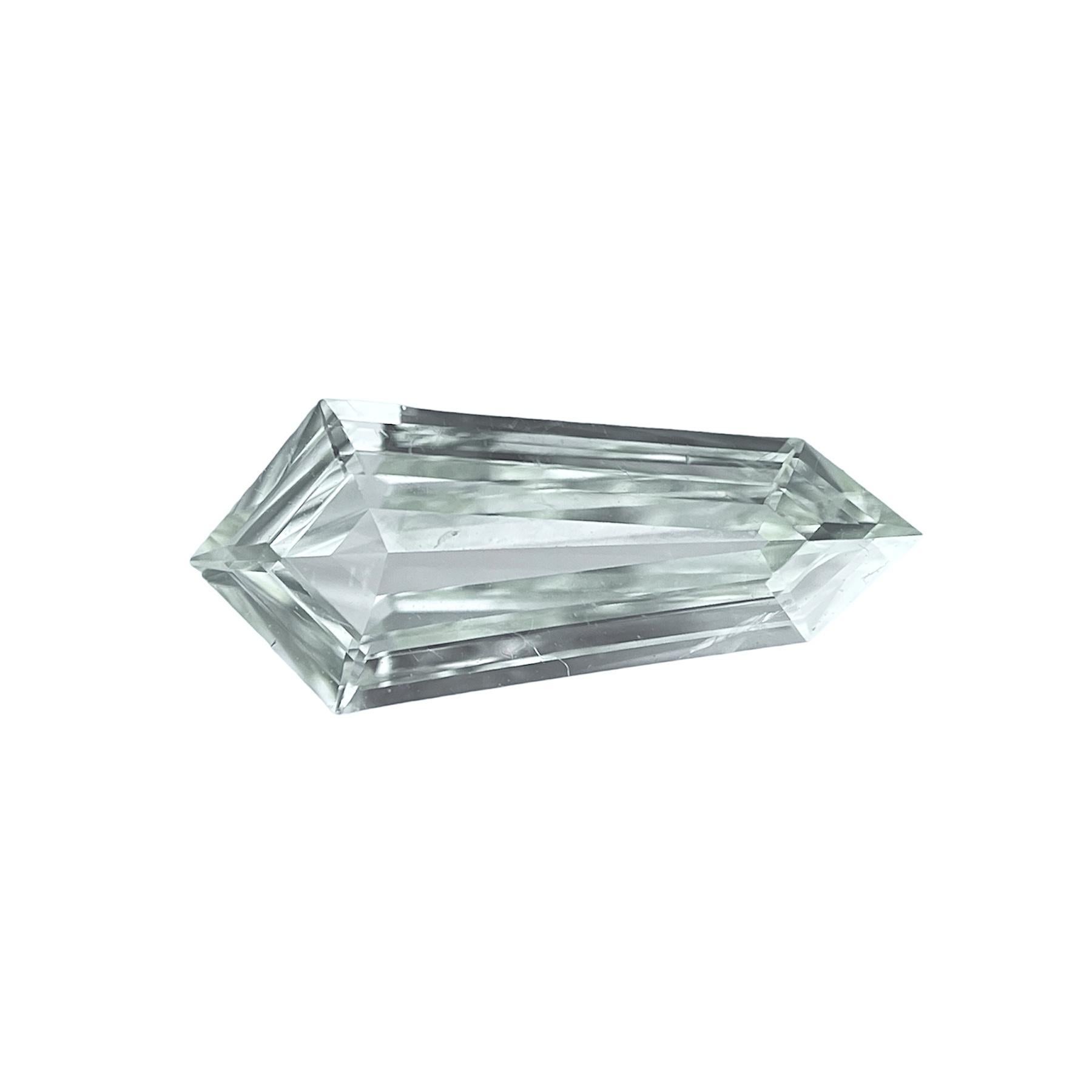 Shield Cut Natural Loose 1.02 Carat Novelty M, SI2 GIA Certified For Sale