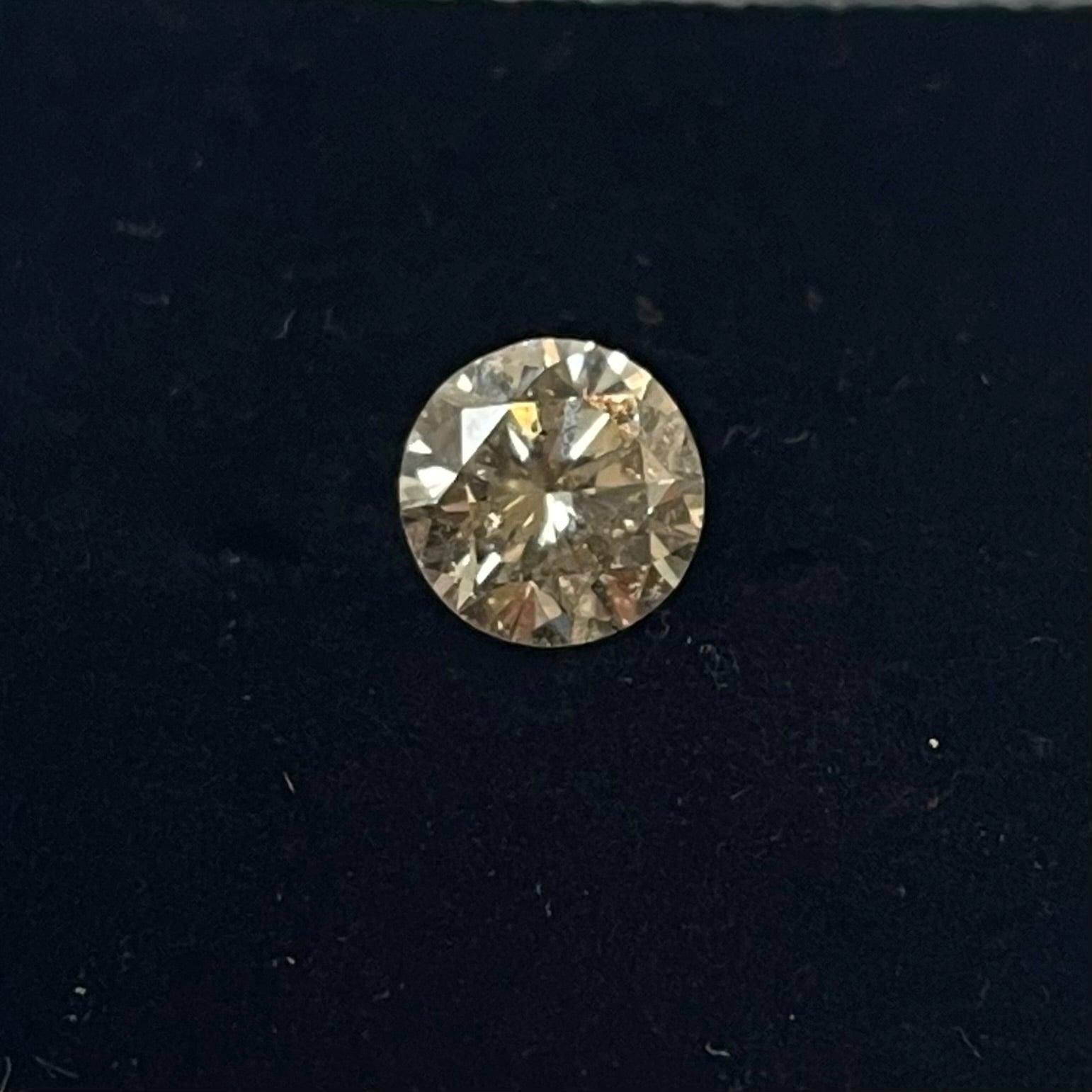 Natürlicher loser 1,16 M SI runder Diamant (Brillantschliff) im Angebot