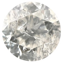 Diamant naturel non serti de 1,32 carat K SI3 de taille ronde