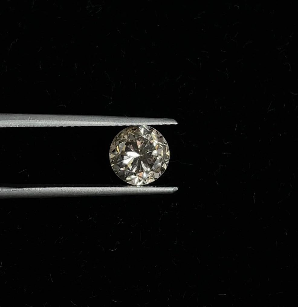 natürlicher loser 1,76 L SI1 Diamant im Rundschliff im Zustand „Gut“ im Angebot in New York, NY