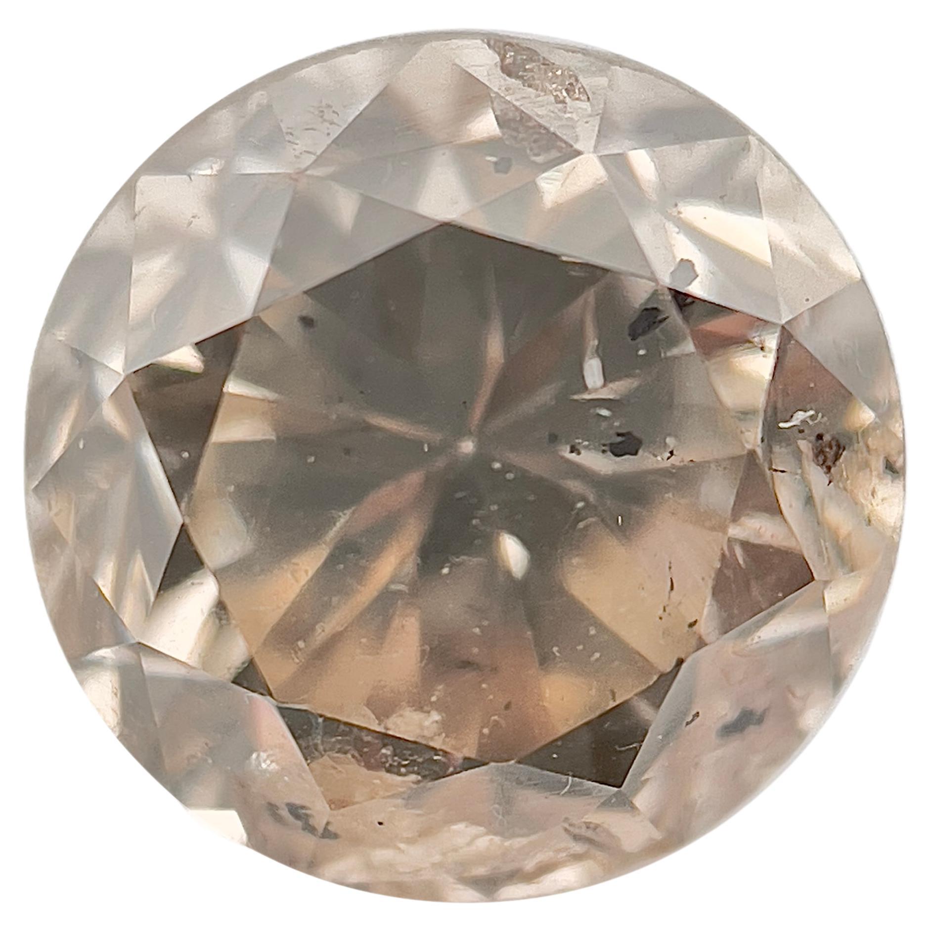 Natural Loose 1.76 L Si1 Round Cut Diamond For Sale
