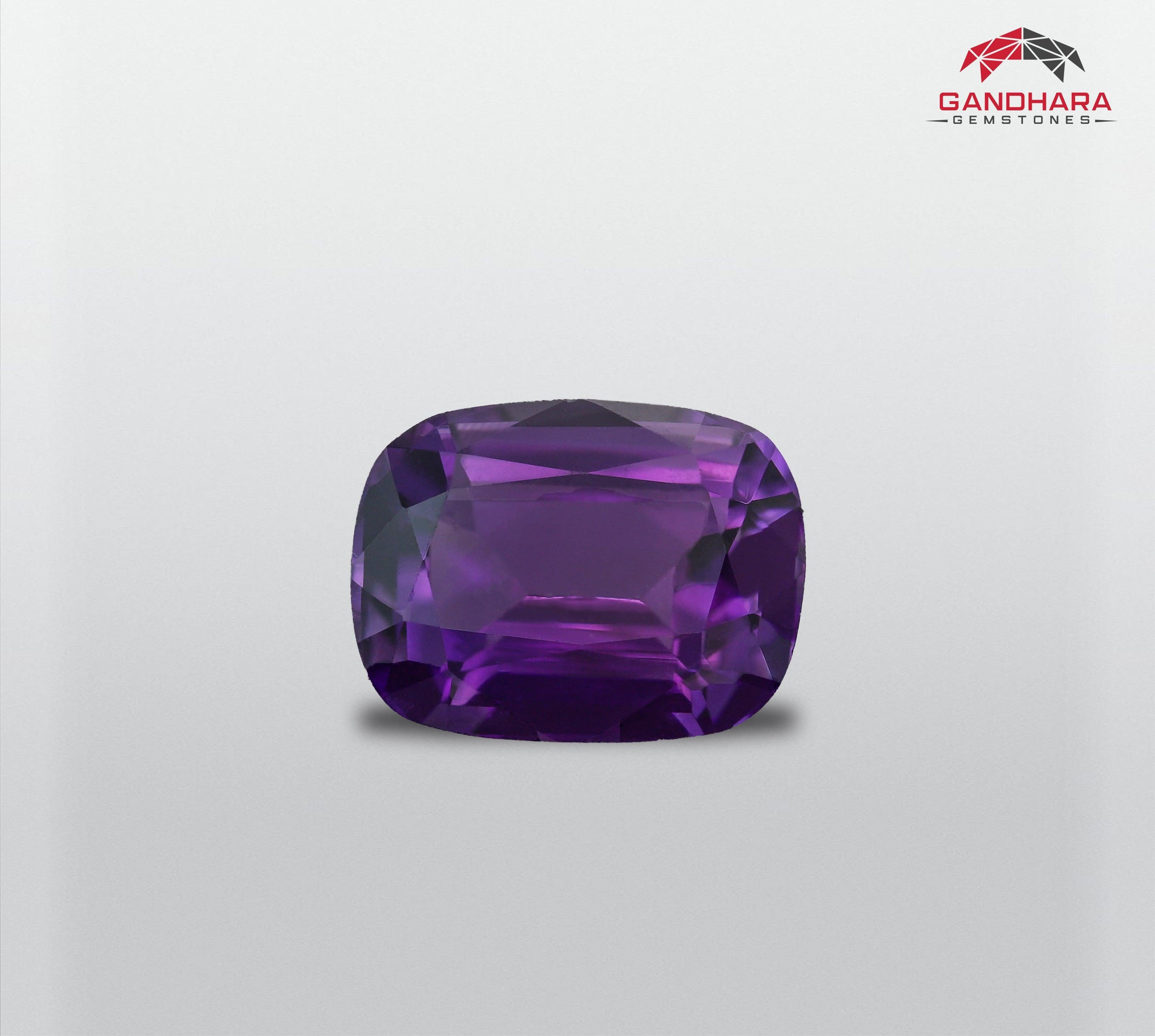 Natural Loose Amethyst Stone, available for sale, natural high quality flawless 5.90 carats, Custom Cushion Cut, certified amethyst from Brazil.

 Product Information:
GEMSTONE TYPE	Natural Loose Amethyst Stone
WEIGHT	5.90 carats
DIMENSIONS	12.9 x