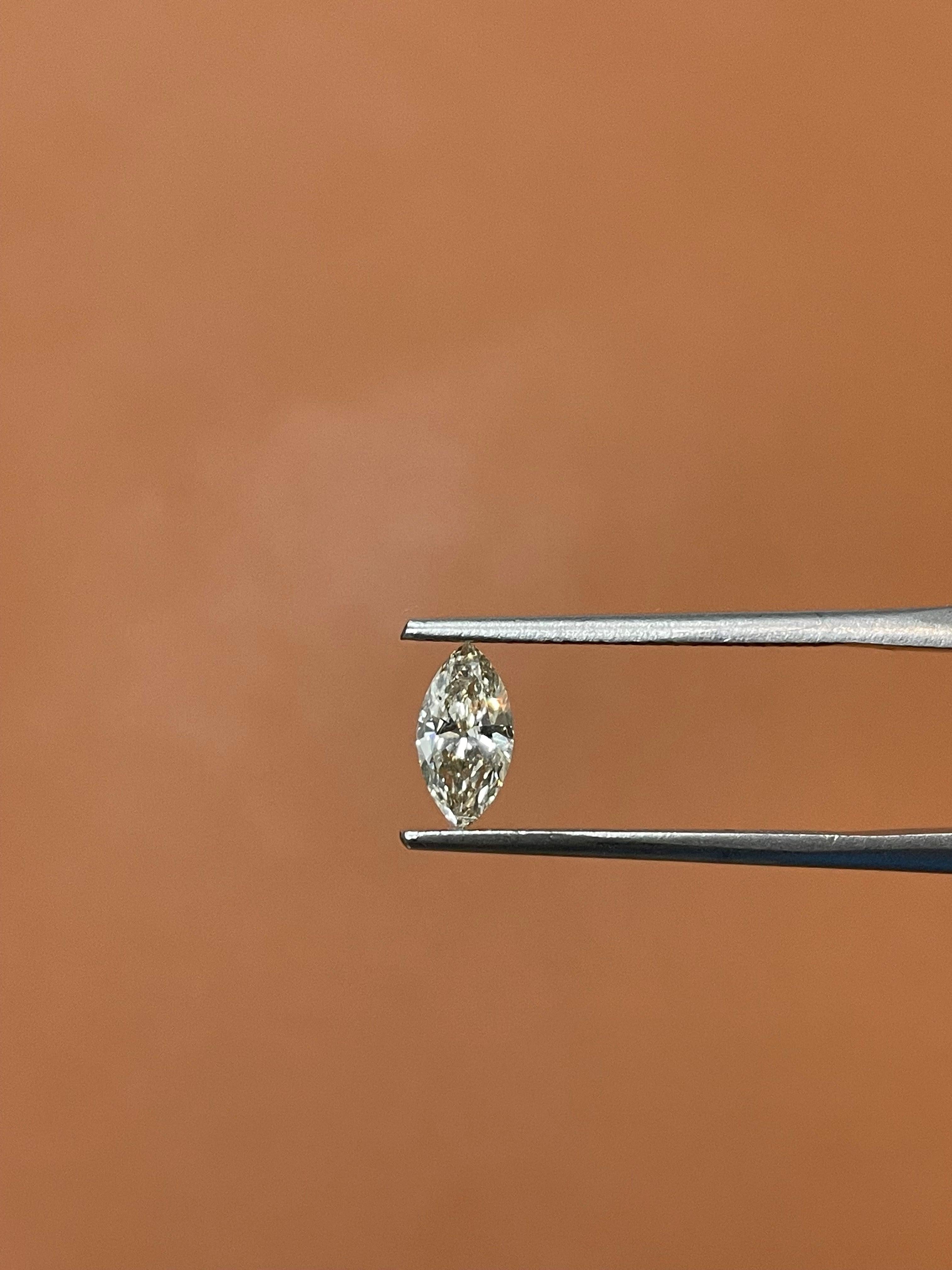 ITEM DESCRIPTION
ID #:
54109
Stone Shape:
Marquise 
Diamond Weight:
0.50CT
Clarity:
SI2
Color:
J-K
Measurements 
8.18x4.20x2.46mm
Our Price:
$550
These genuine diamonds are graded approximate by our in house gemologist. 
A free online diamond