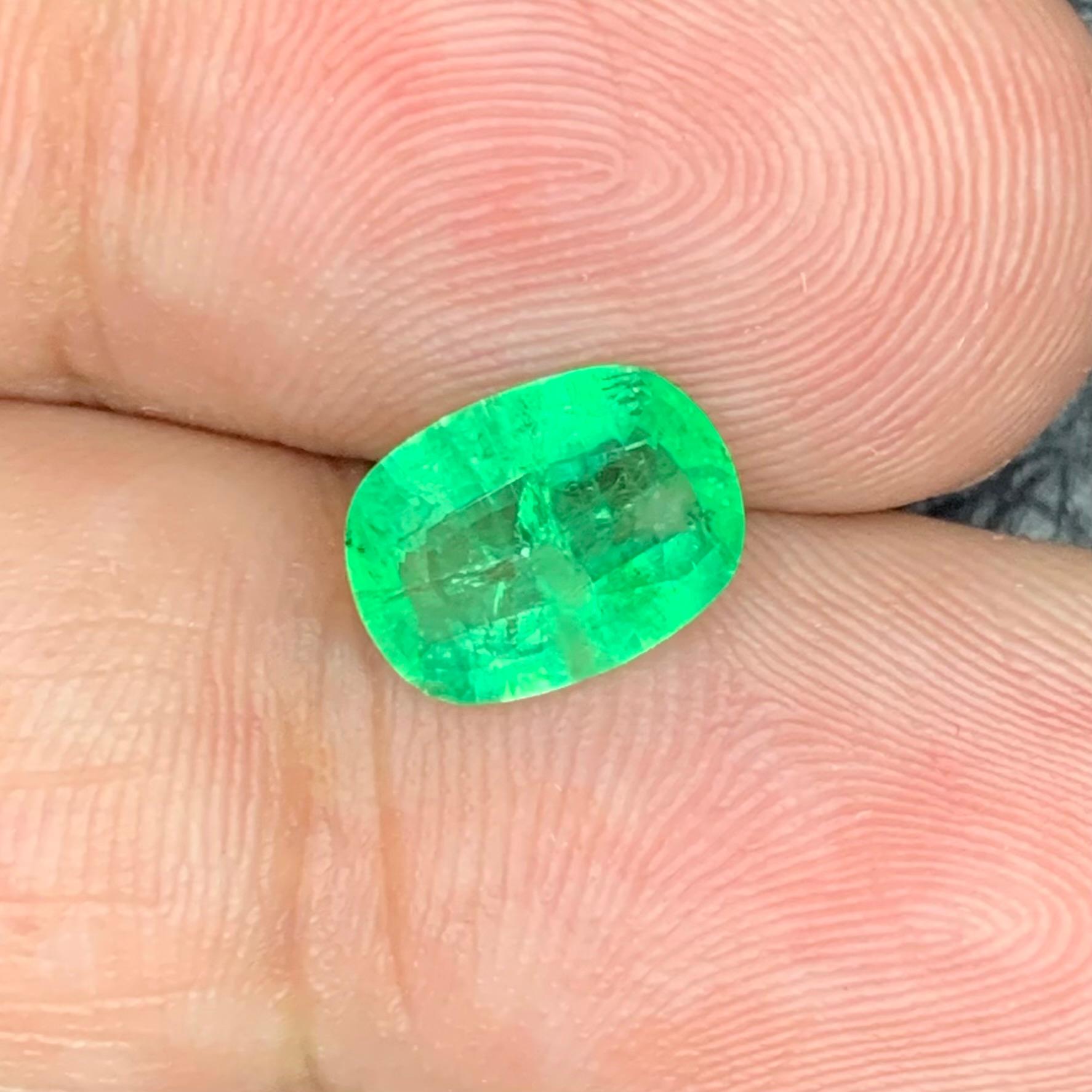 Natural Loose Emerald 1.60 Carats