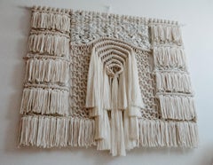 Natural Macrame and Handwoven Fiber Art Handmade in Spain by Belen Senra