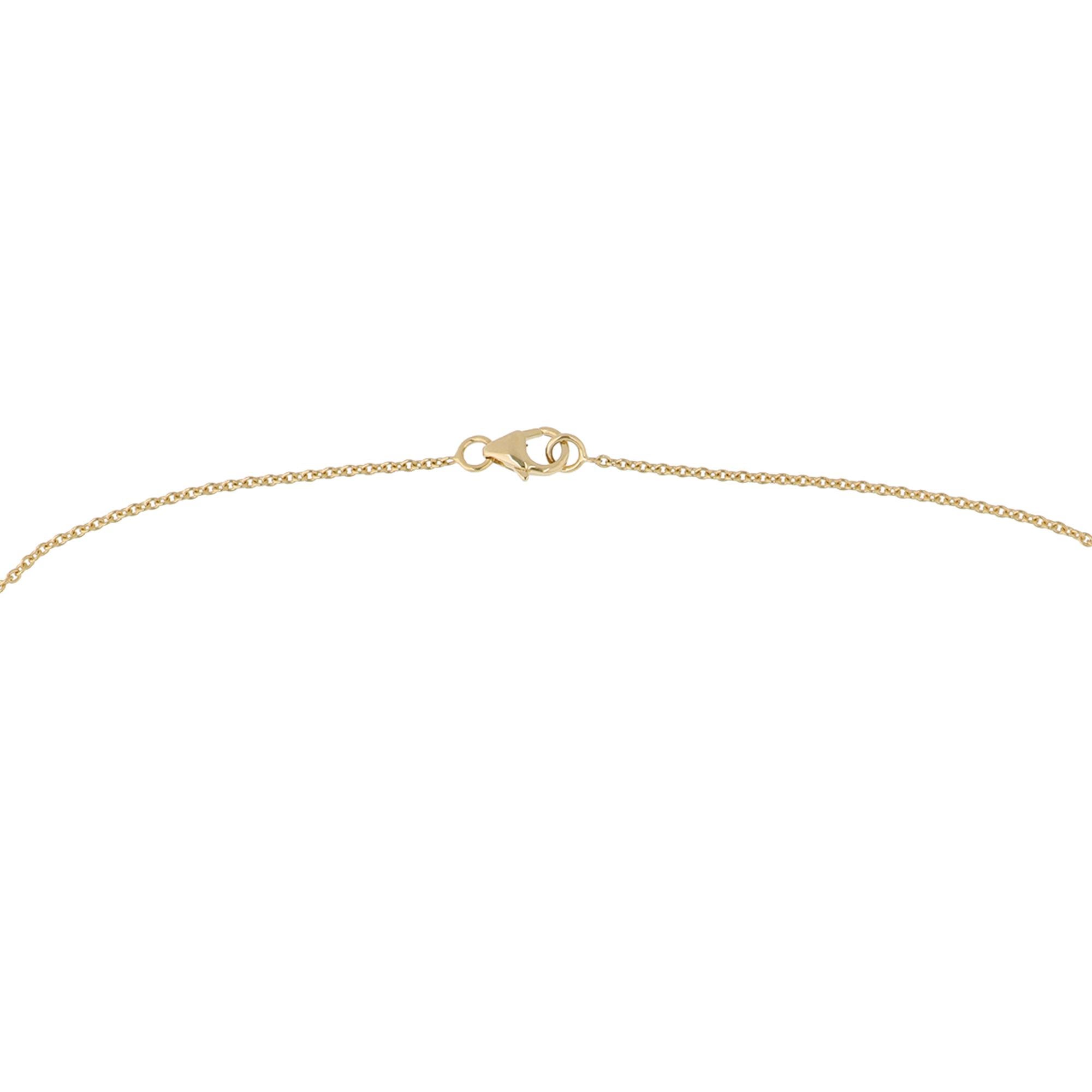 Women's Natural Malachite Diamond Pendant Necklace 18 Karat White Gold Handmade Jewelry For Sale