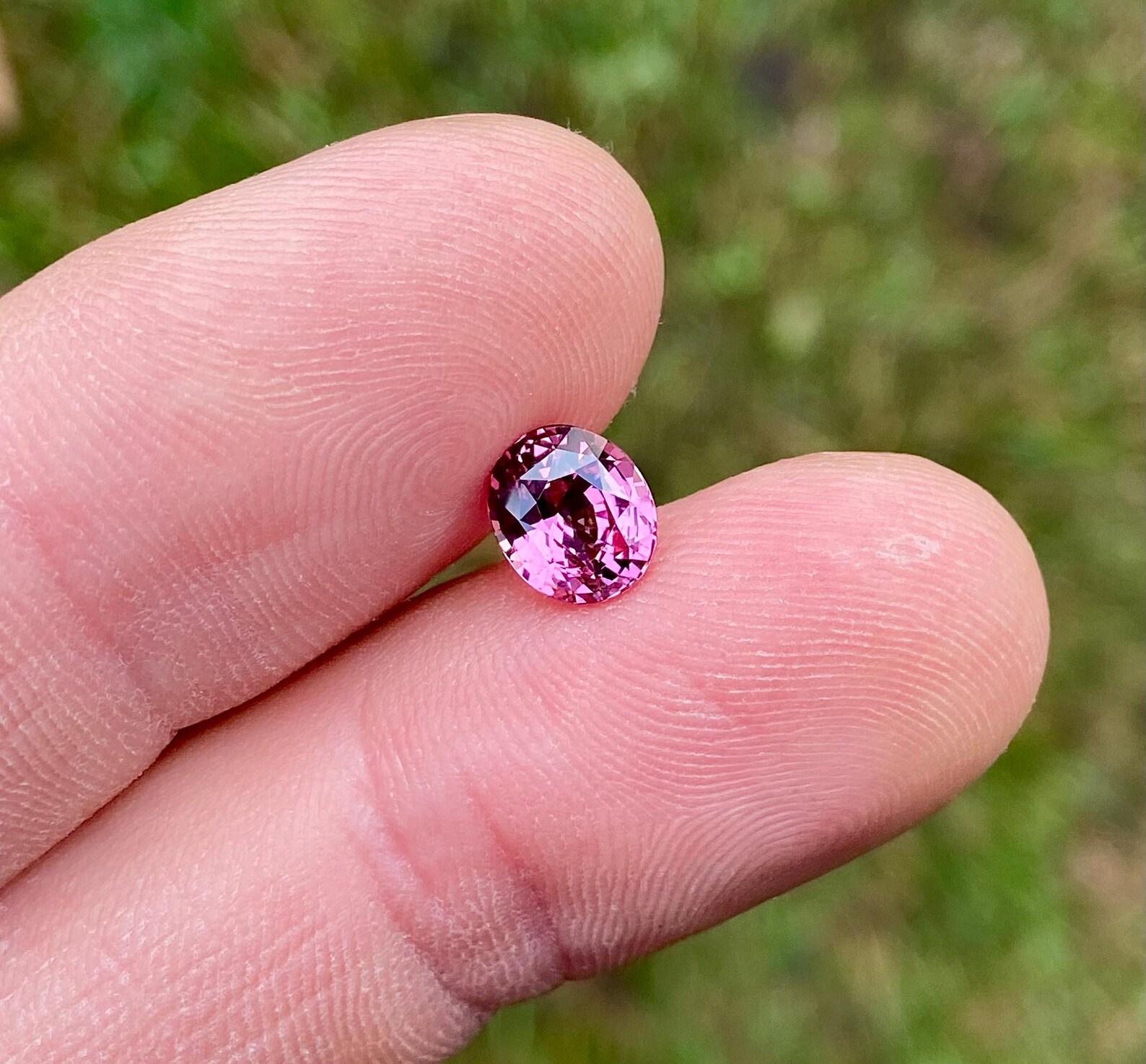 Granate de Malaya Natural Gema Suelta 2,07 qt, Certificado GFCO, Origen Tanzania en venta 1