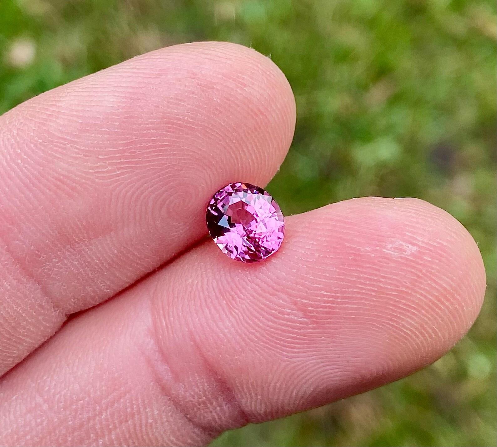 Granate de Malaya Natural Gema Suelta 2,07 qt, Certificado GFCO, Origen Tanzania en venta 2