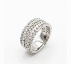 Natural Marquise Diamond 1.30CTS & Diamond 0.55CTS Ring in 18k Gold