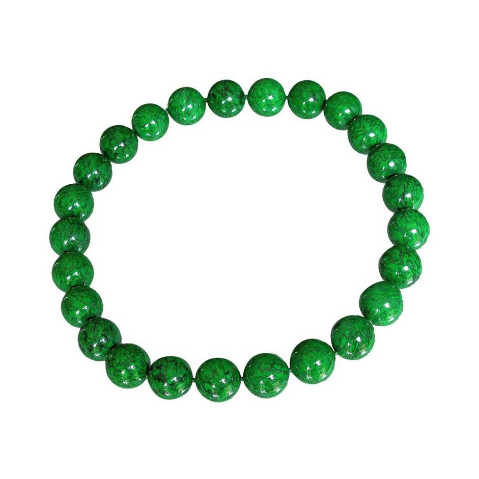 jade bead necklace