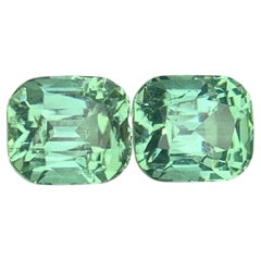 Natural Mint Green Tourmaline Pair 2.75 Carats