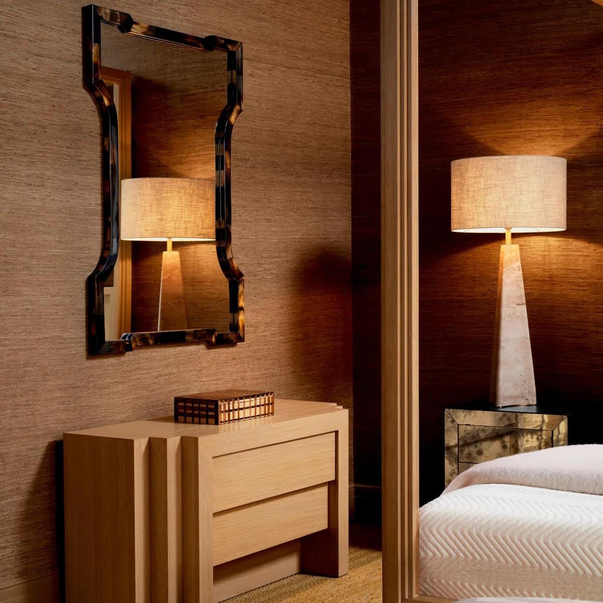 Modern Natural Mirror. For Sale