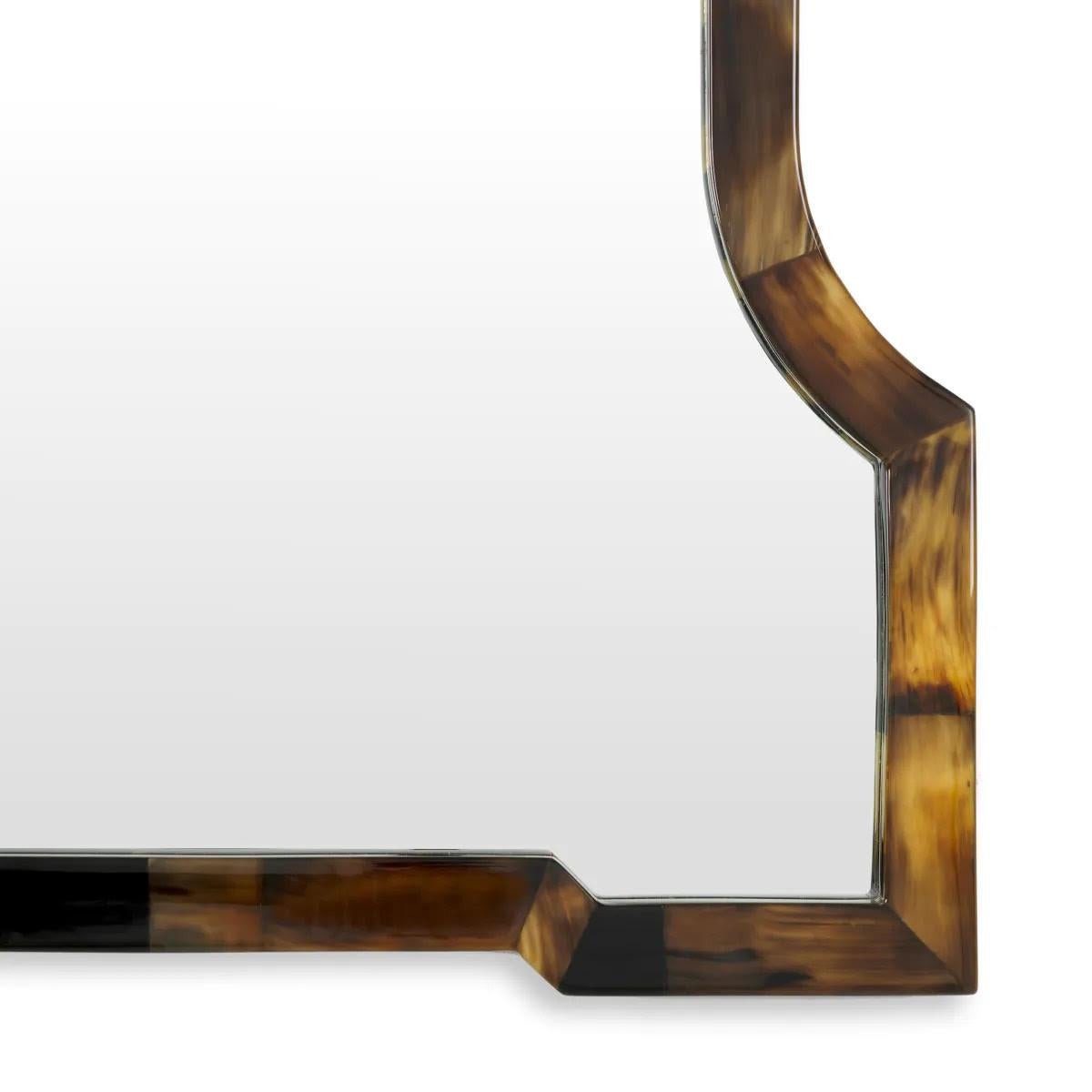 Contemporary Natural Mirror. For Sale